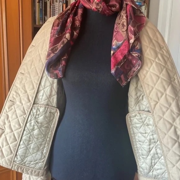 Ralph Lauren Warm Beige Quilted Spring Jacket - Size S - Picture 6 of 11